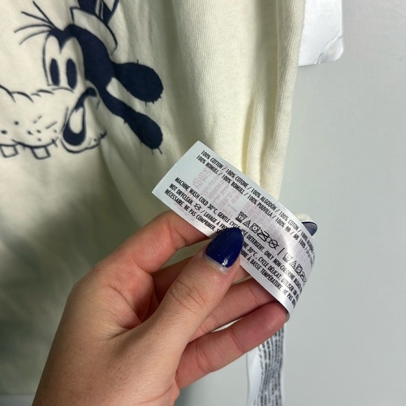 NWT Disney Store Mickey Mouse and Friends Ruffle Sleeve T Shirt Size Small - Picture 4 of 7